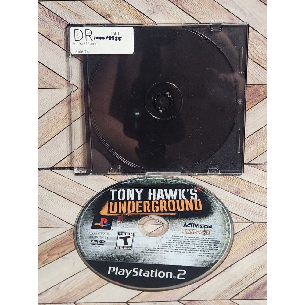 Tony Hawk's Underground for PlayStation 2
